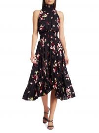 A L C  - Renzo Floral Pleated Blouson Dress at Saks Fifth Avenue